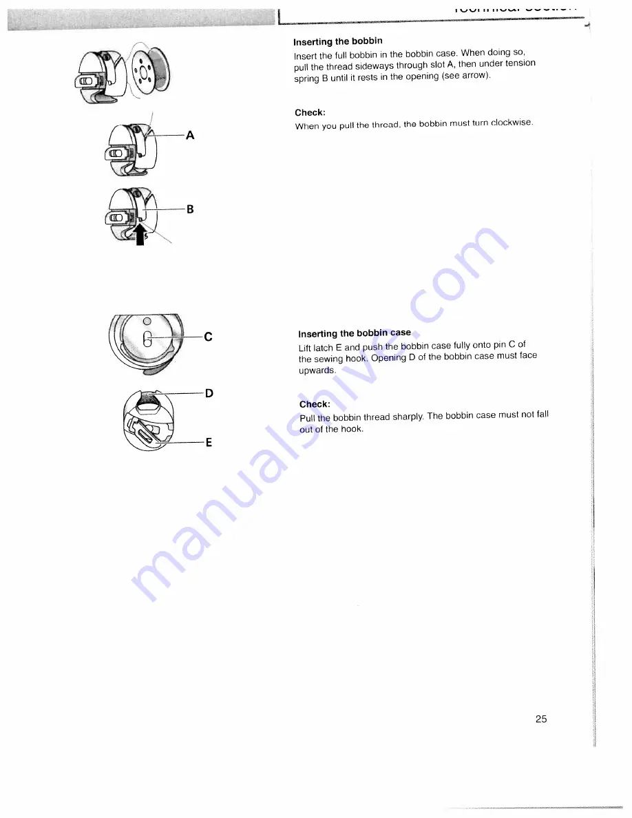 Pfaff expression 2034 Instruction Manual Download Page 21