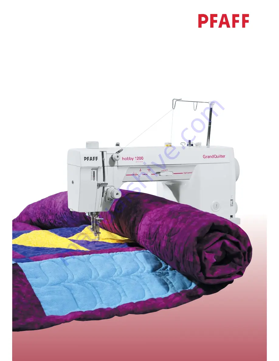 Pfaff GrandQuilter Скачать руководство пользователя страница 1