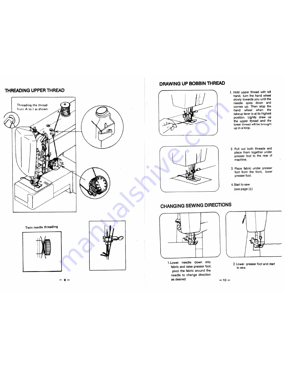 Pfaff Hobby 1010 Скачать руководство пользователя страница 7