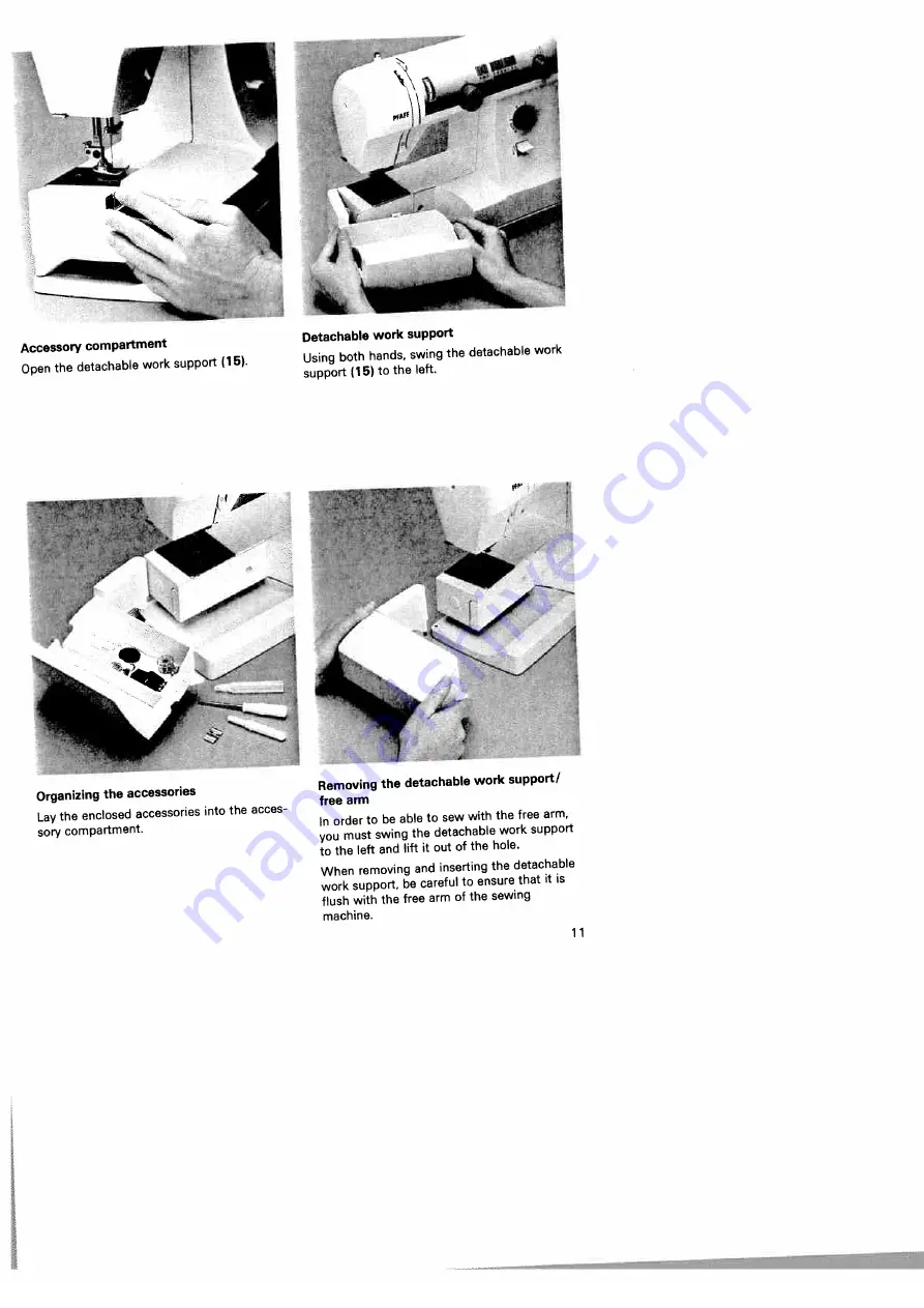 Pfaff hobby 4240 Instructions For Use Manual Download Page 15