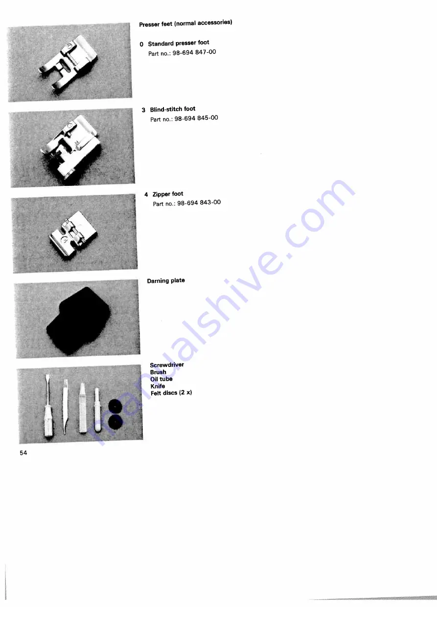 Pfaff hobby 4240 Instructions For Use Manual Download Page 58