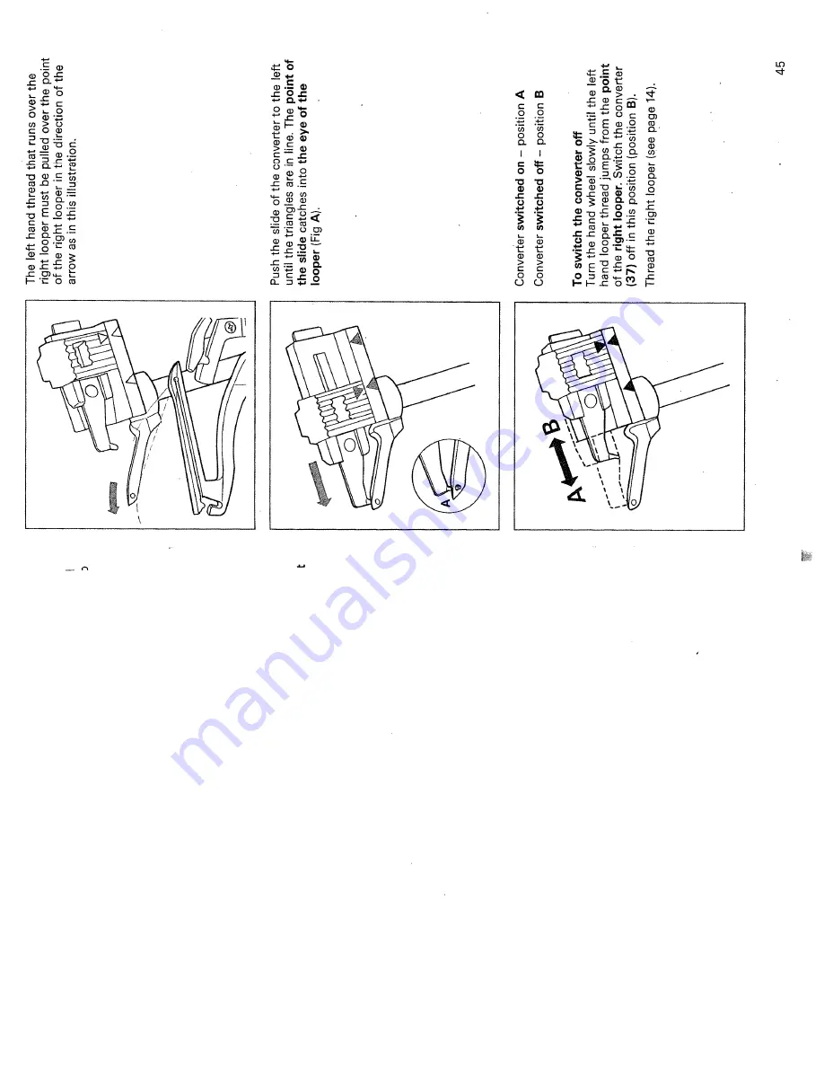 Pfaff Hobbylock 4860 Instruction Manual Download Page 49