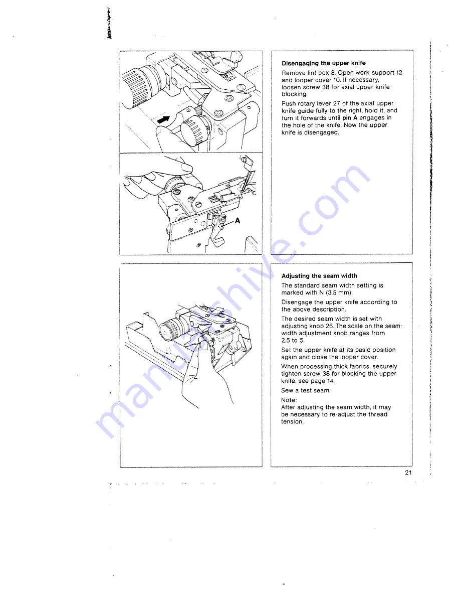 Pfaff Hobbylock 784 Скачать руководство пользователя страница 23