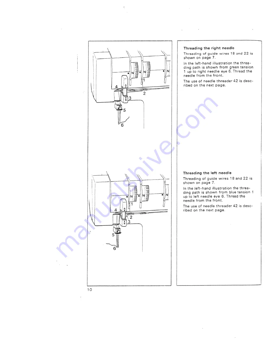 Pfaff hobbylock 787 Instruction Manual Download Page 12