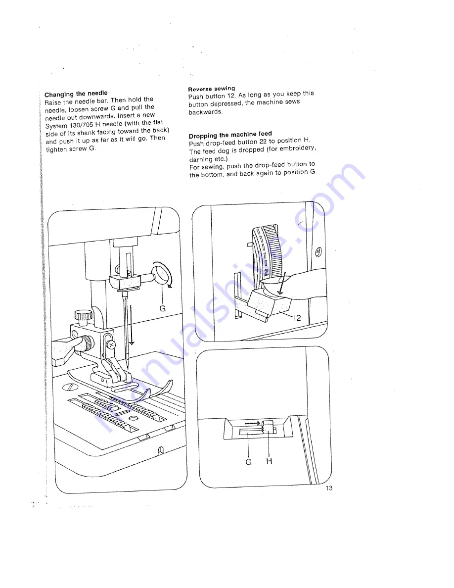 Pfaff HOBBYMATIC 800 Скачать руководство пользователя страница 17