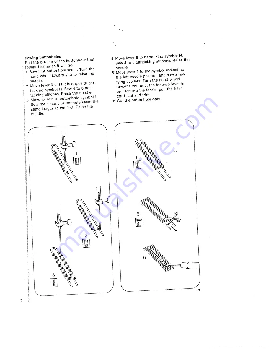 Pfaff HOBBYMATIC 800 Manual Download Page 21