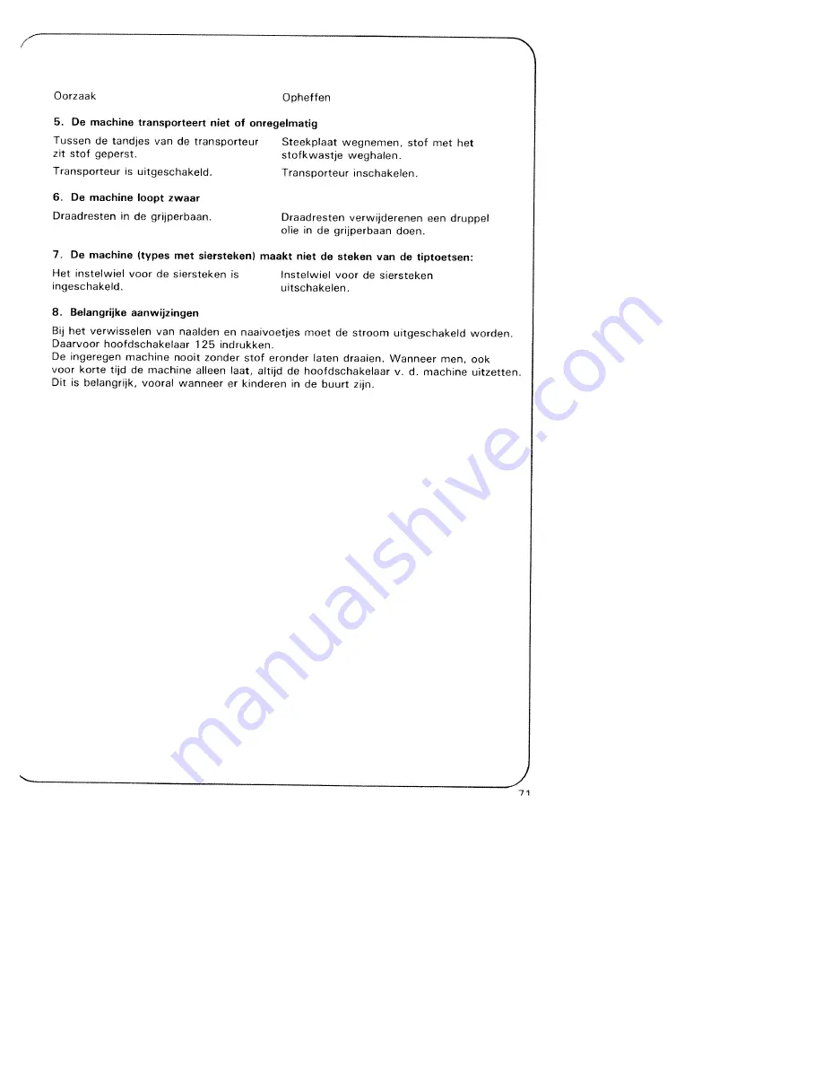 Pfaff hobbymatic 904-1 Instruction Book Download Page 77