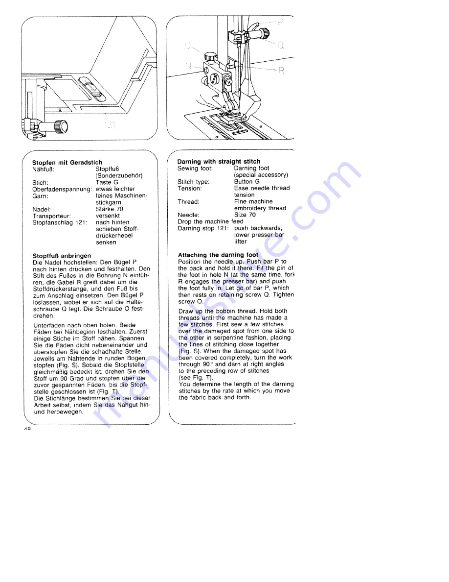 Pfaff hobbymatic 917 Instruction Book Download Page 51