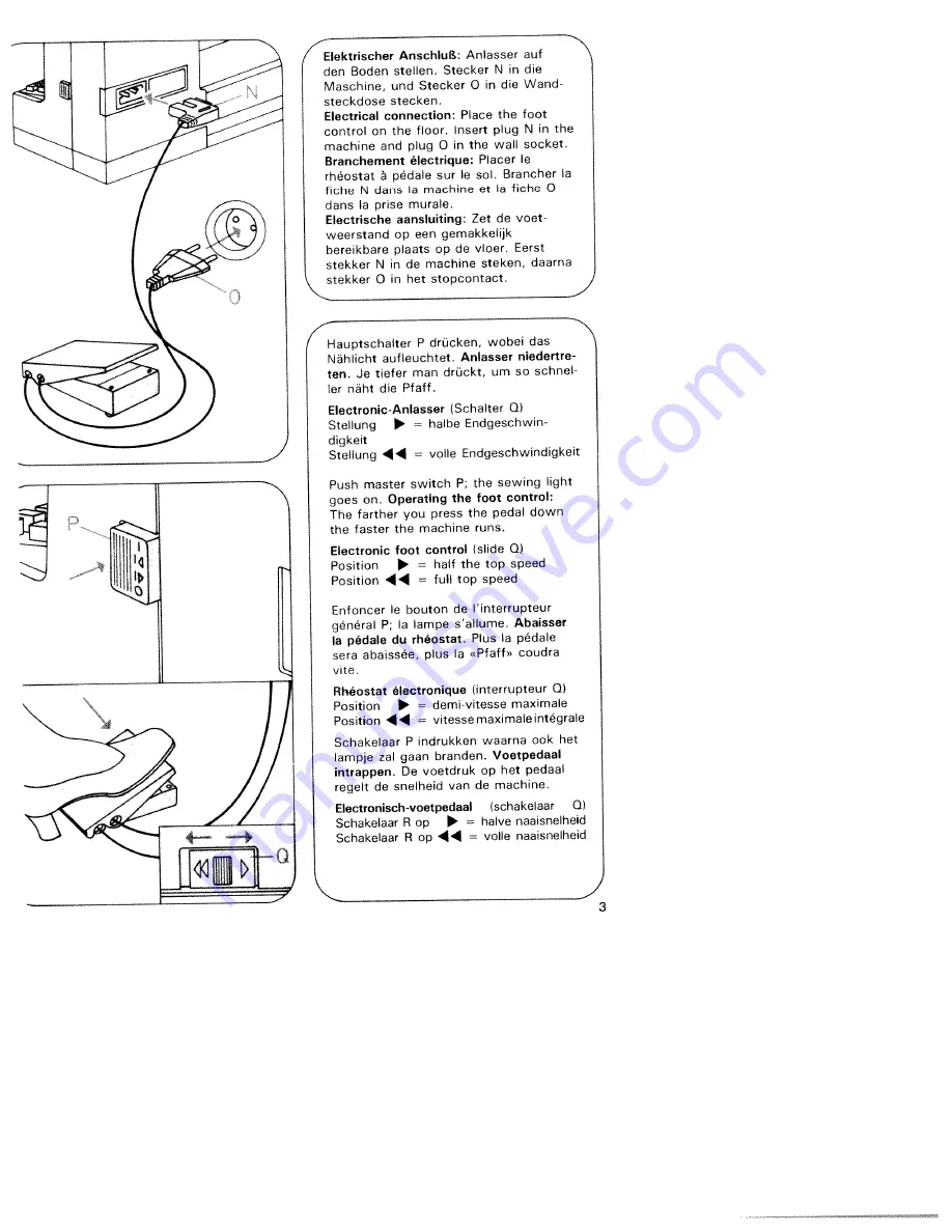 Pfaff hobbymatic 933 Скачать руководство пользователя страница 7