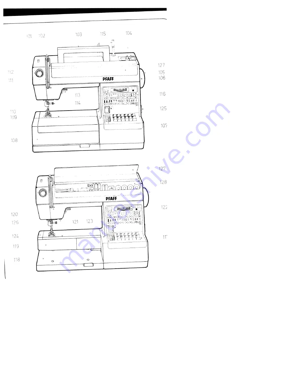 Pfaff hobbymatic 935 Скачать руководство пользователя страница 4