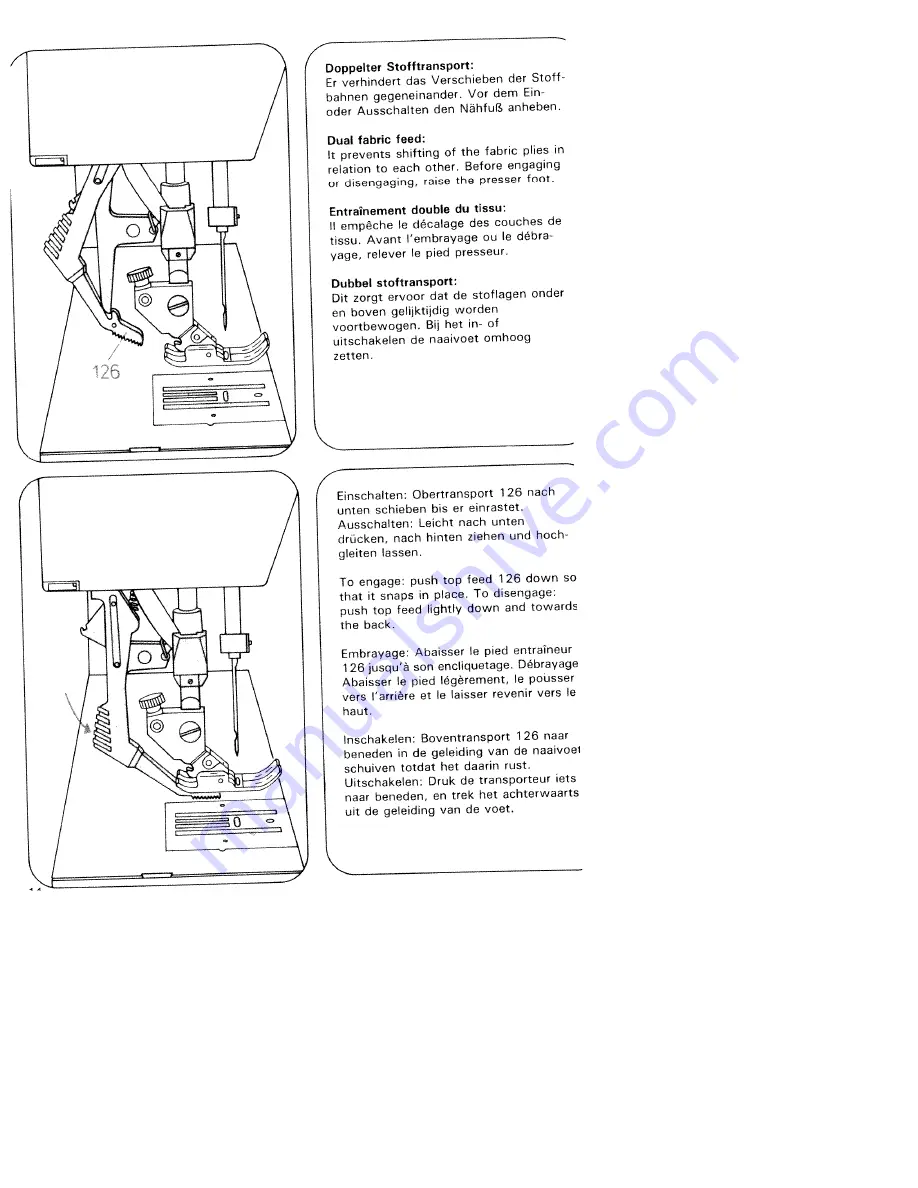 Pfaff hobbymatic 935 Instruction Book Download Page 20