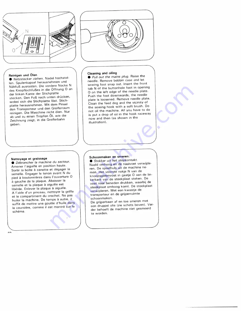 Pfaff hobbymatic 935 Instruction Book Download Page 58