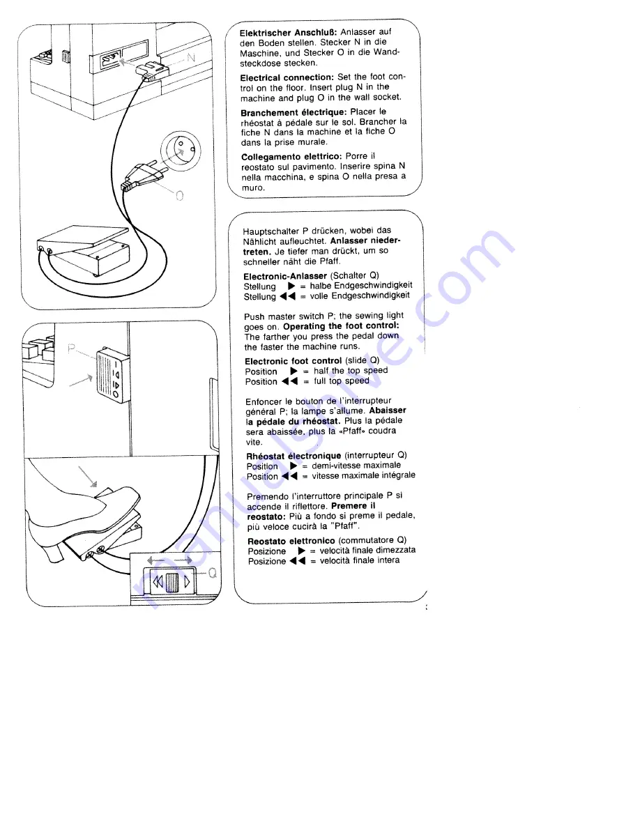 Pfaff HOBBYMATIC 947 Instruction Book Download Page 6