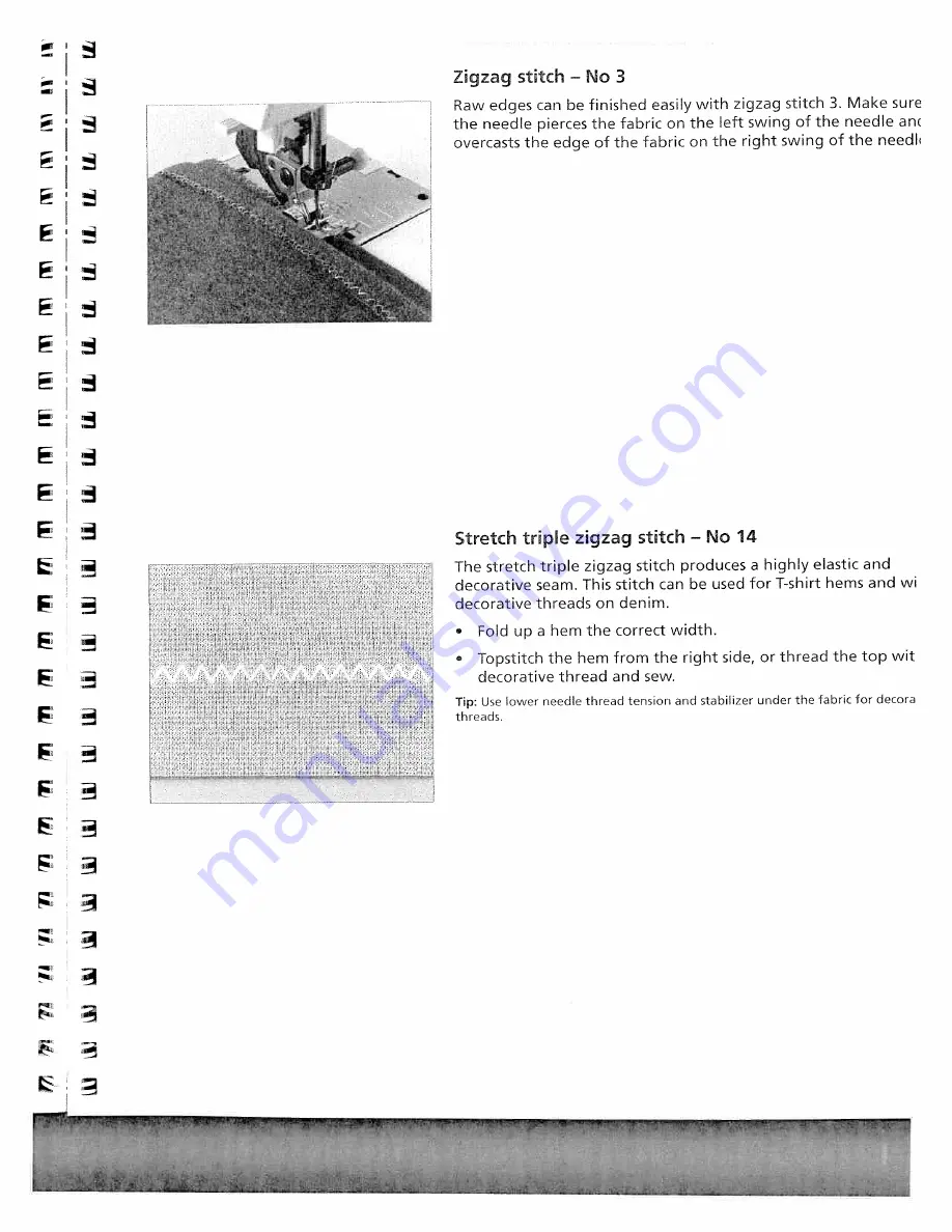 Pfaff perfomance 2054 Manual Download Page 62