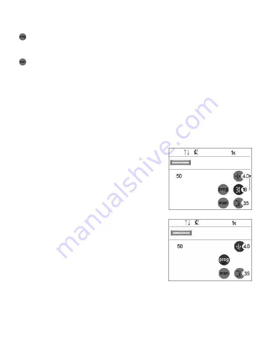 Pfaff perfomance 2058 Owner'S Manual Download Page 42