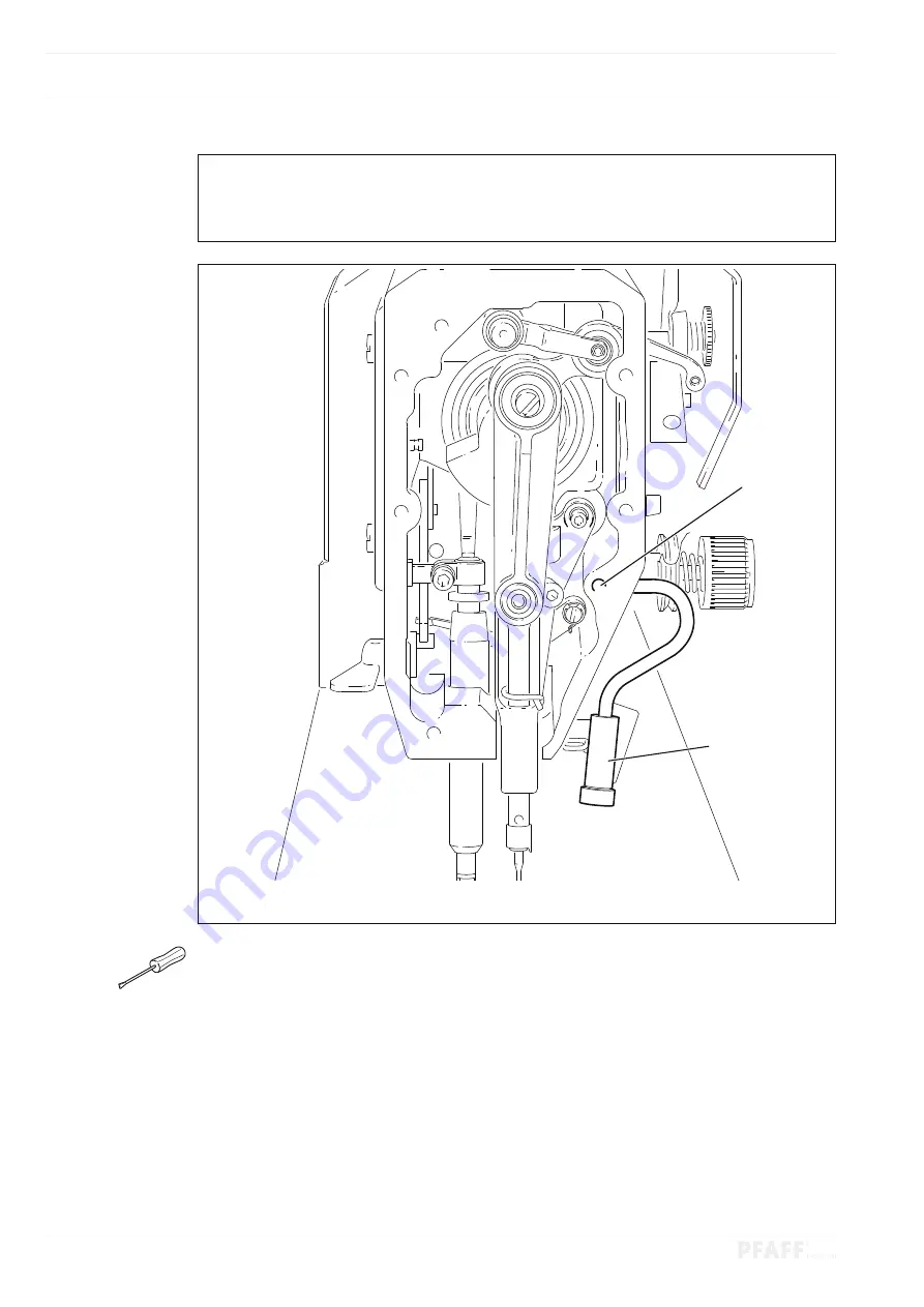 Pfaff PLUSLINE 2483-3/03-980 Series Adjustment Manual Download Page 32