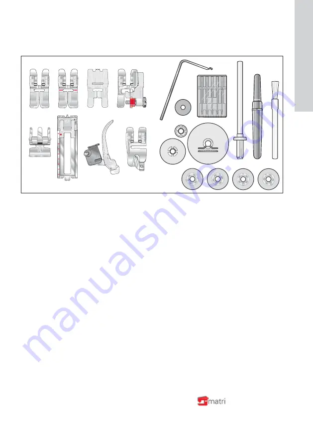 Pfaff select line 610A Owner'S Manual Download Page 5