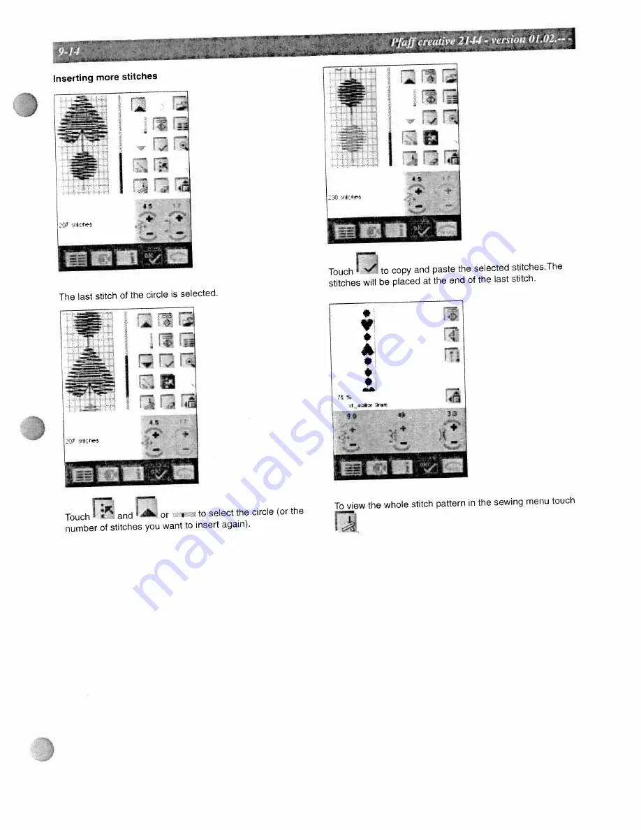 Pfaff Sewing Machine Instruction Book Download Page 65