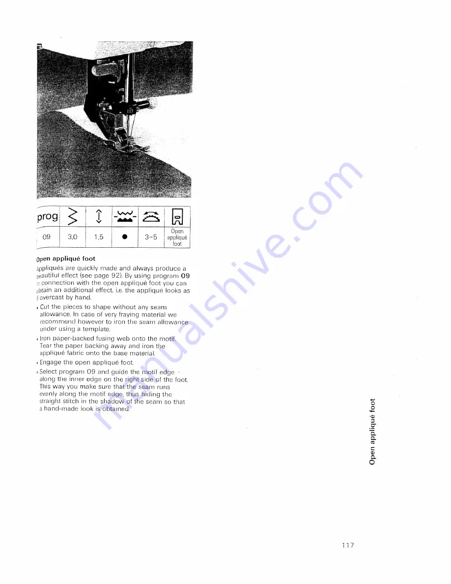 Pfaff tiptronic 6270 Instruction Book Download Page 118