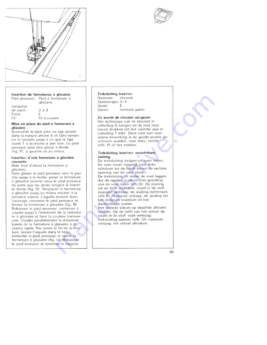 Pfaff varimatic 6085 Instruction Book Download Page 39