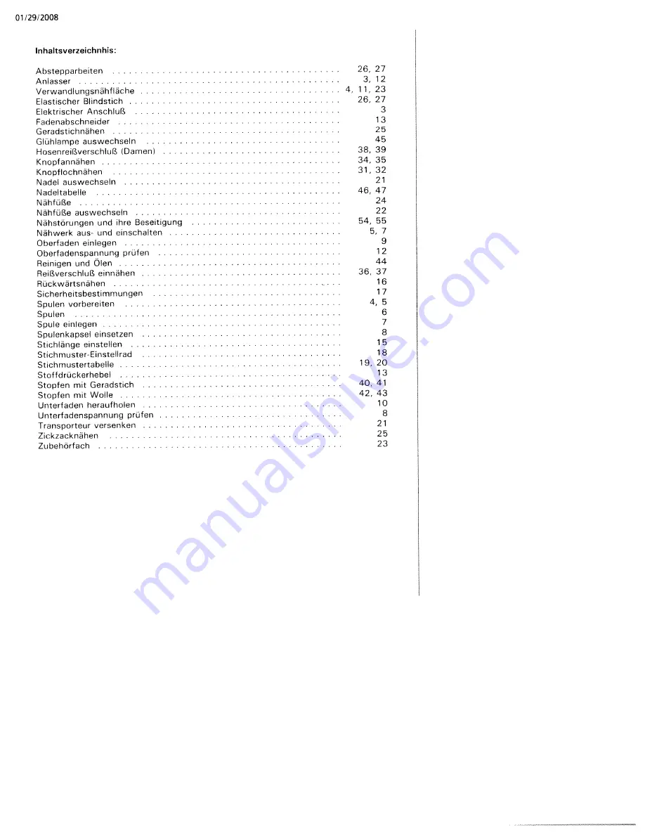 Pfaff varimatic 6091 Instruction Book Download Page 67