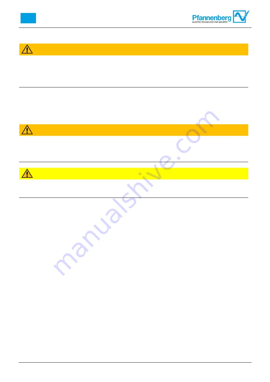 Pfannenberg EB 210 Operating And Maintenance Instructions Manual Download Page 193