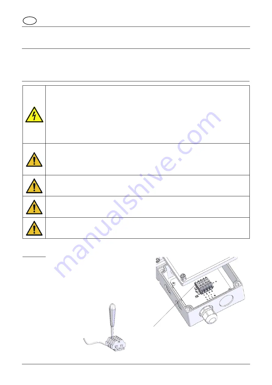 Pfannenberg Quadro LED-TL Operating Instructions Manual Download Page 4