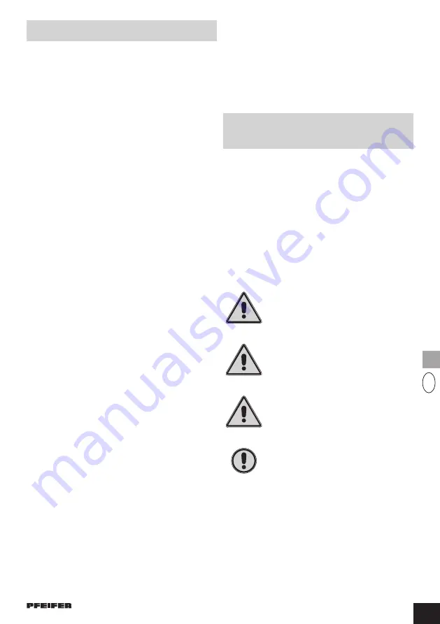 Pfeifer 114171 Translation Of The Original Operating Manual Download Page 115