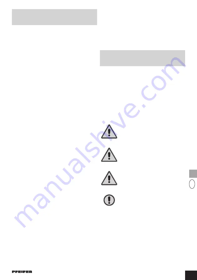 Pfeifer 114171 Translation Of The Original Operating Manual Download Page 129