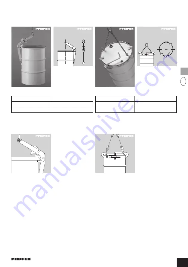 Pfeifer 114171 Translation Of The Original Operating Manual Download Page 167