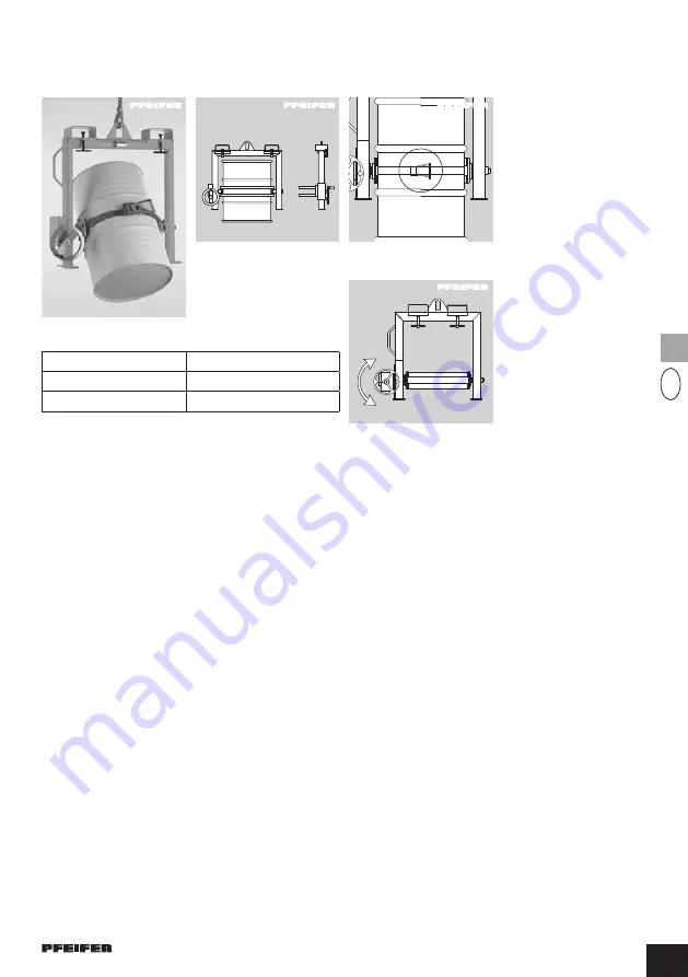 Pfeifer 114171 Translation Of The Original Operating Manual Download Page 191