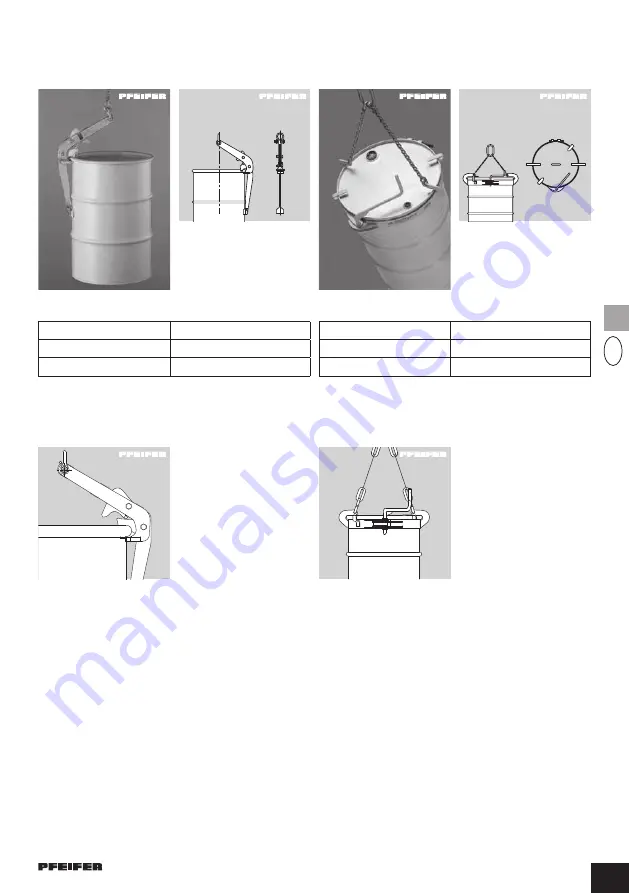 Pfeifer 114171 Translation Of The Original Operating Manual Download Page 195