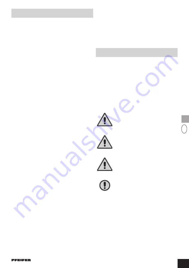 Pfeifer 114171 Translation Of The Original Operating Manual Download Page 213