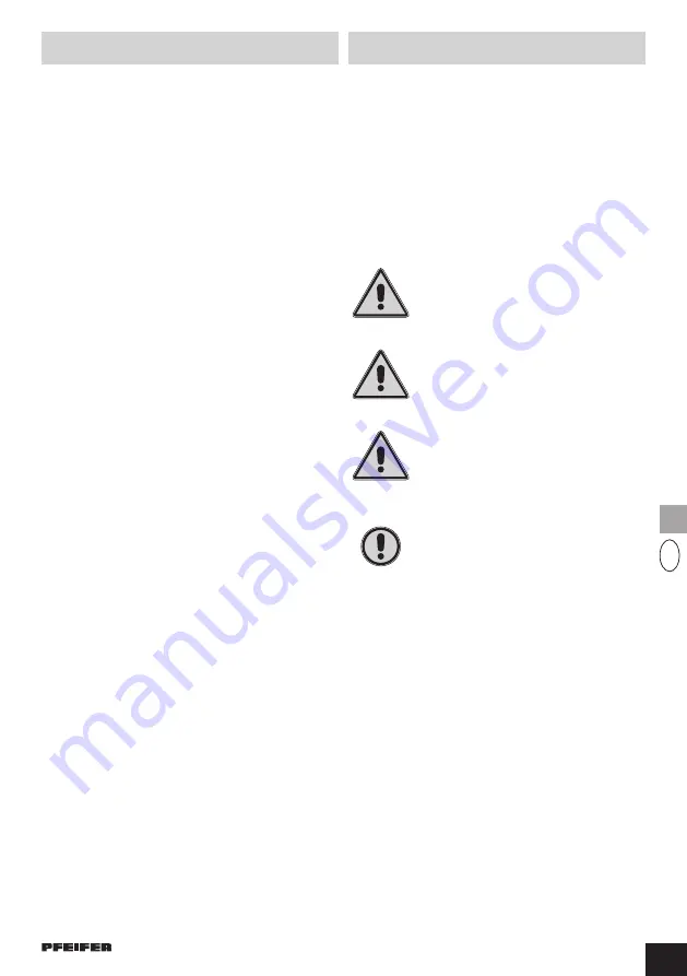 Pfeifer 114171 Translation Of The Original Operating Manual Download Page 241