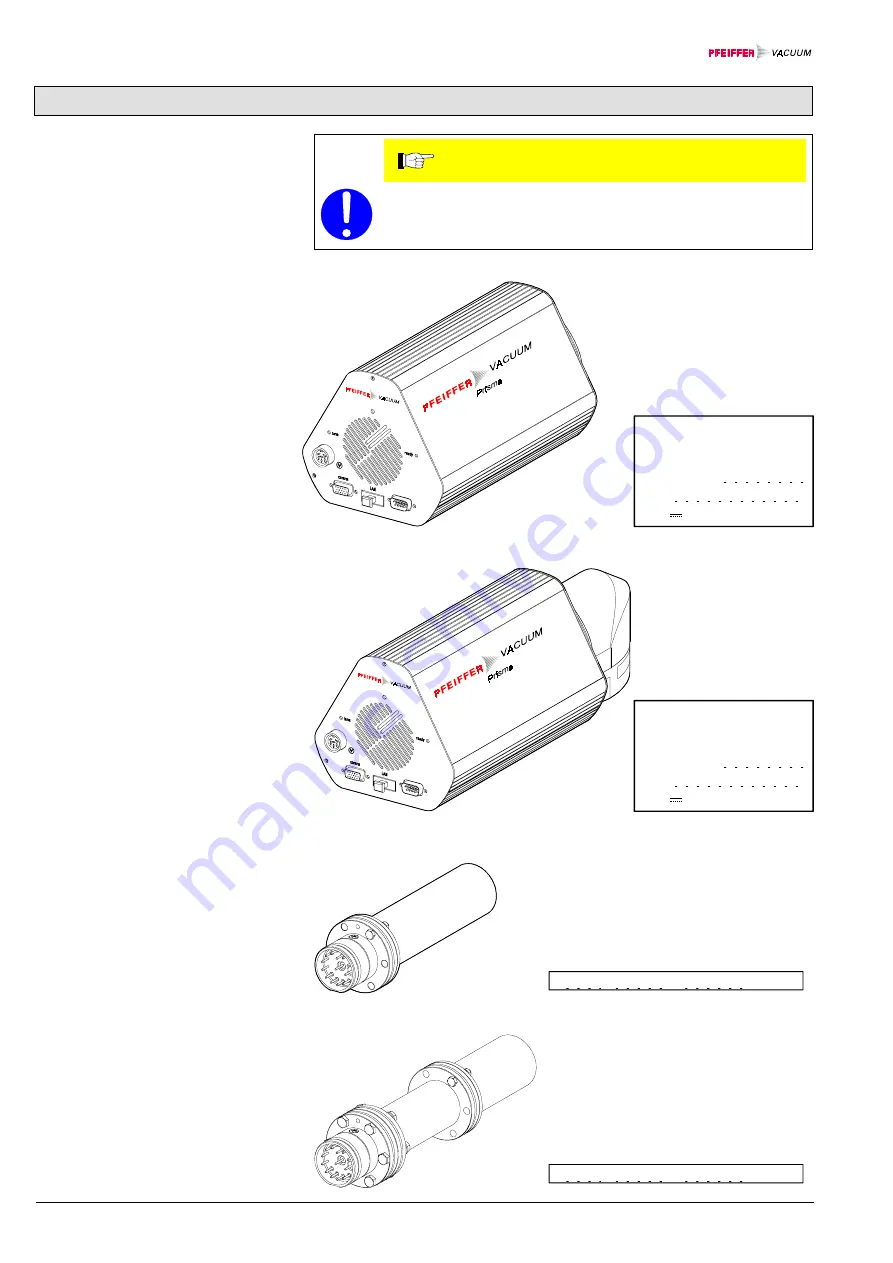 Pfeiffer Vacuum Prisma QMS 200 Operating Manual Download Page 6