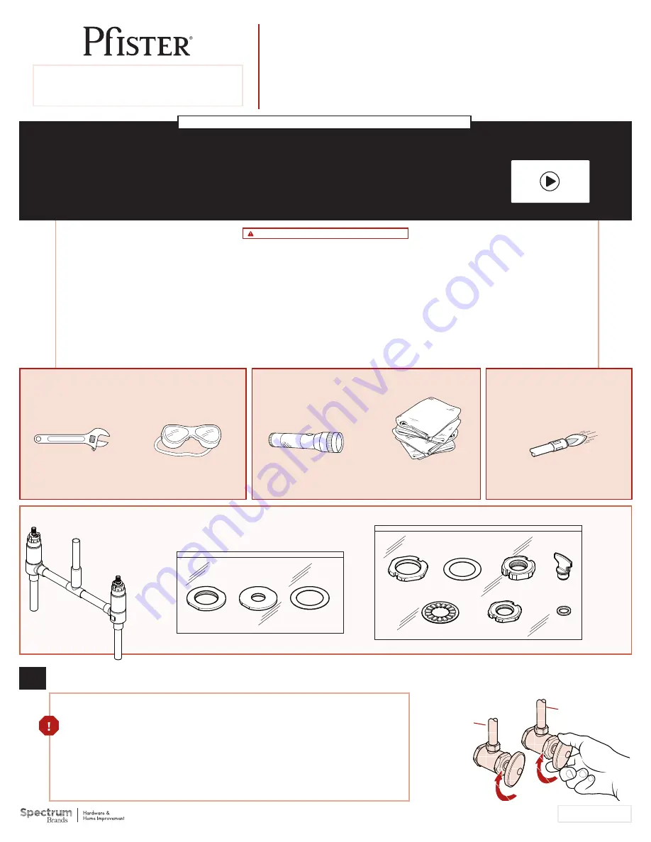 Pfister 0X6-050R Скачать руководство пользователя страница 1