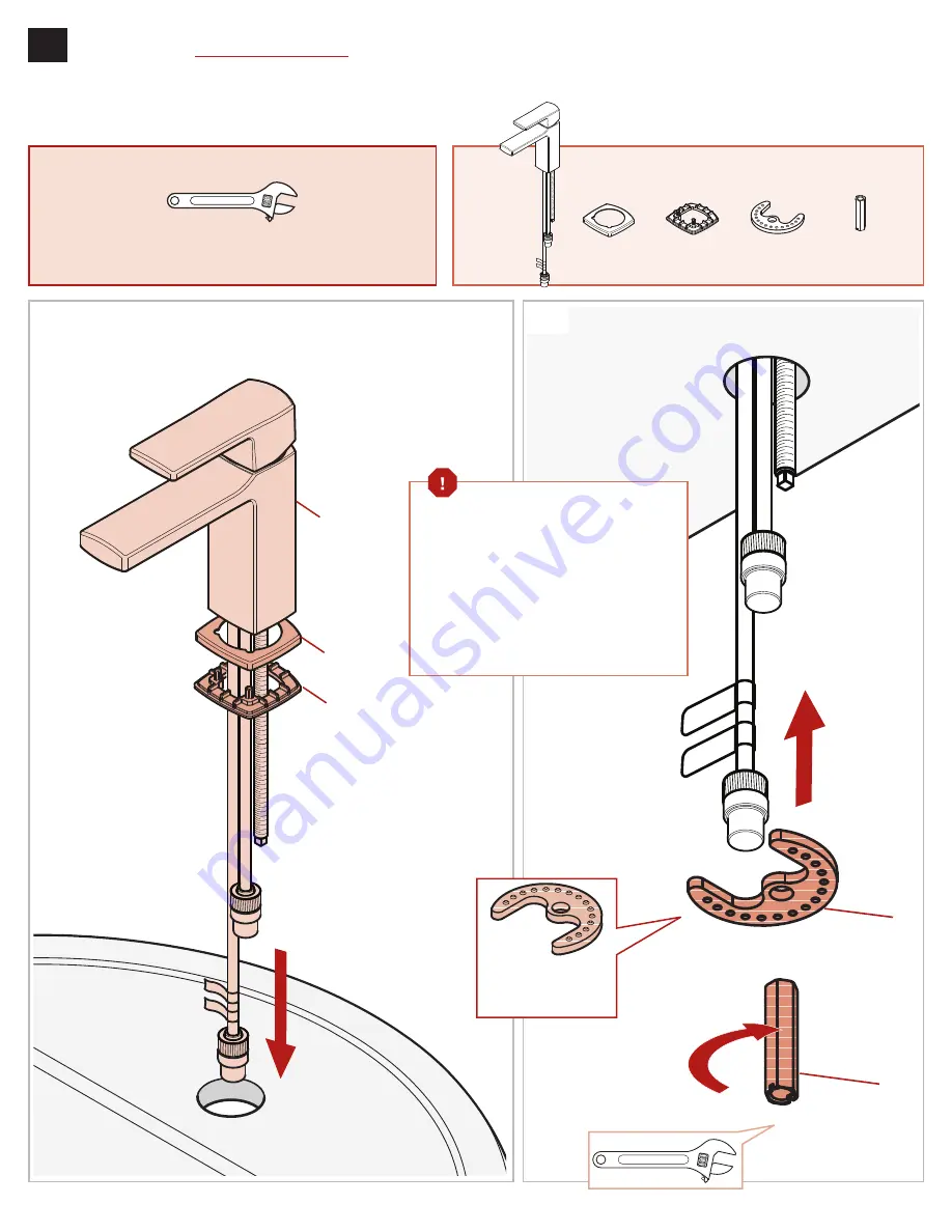 Pfister Deckard LG42-DAP Quick Installation Manual Download Page 2