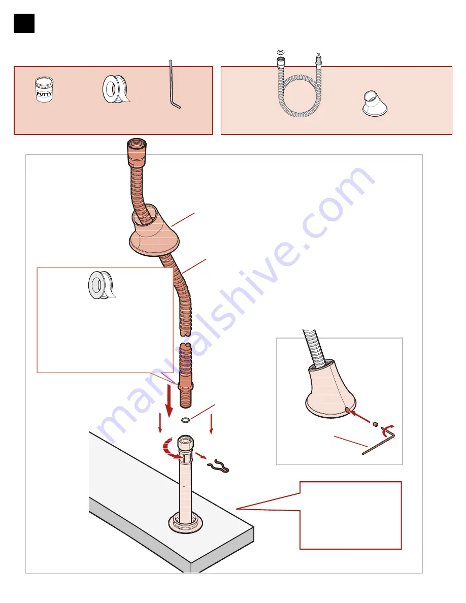 Pfister Rhen LG6-4RH Quick Installation Manual Download Page 5