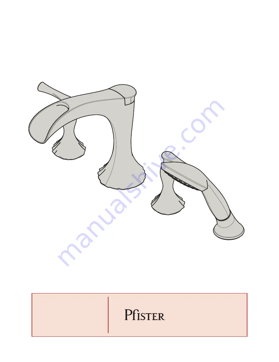 Pfister Rhen LG6-4RH Quick Installation Manual Download Page 8