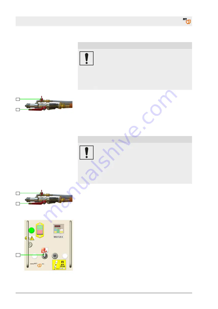 PFT 00151992 Operating Manual Download Page 30