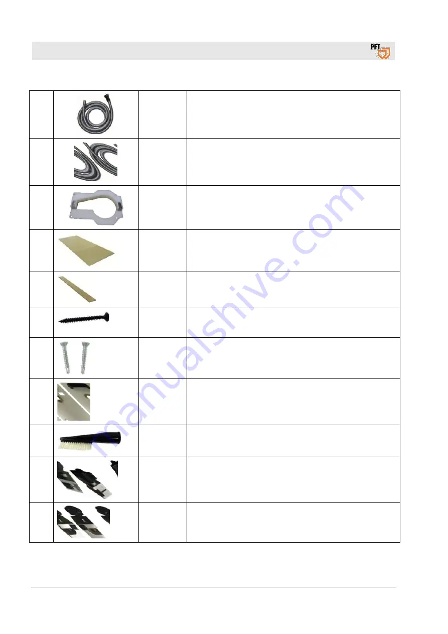 PFT 00631891 Operating Manual Download Page 44