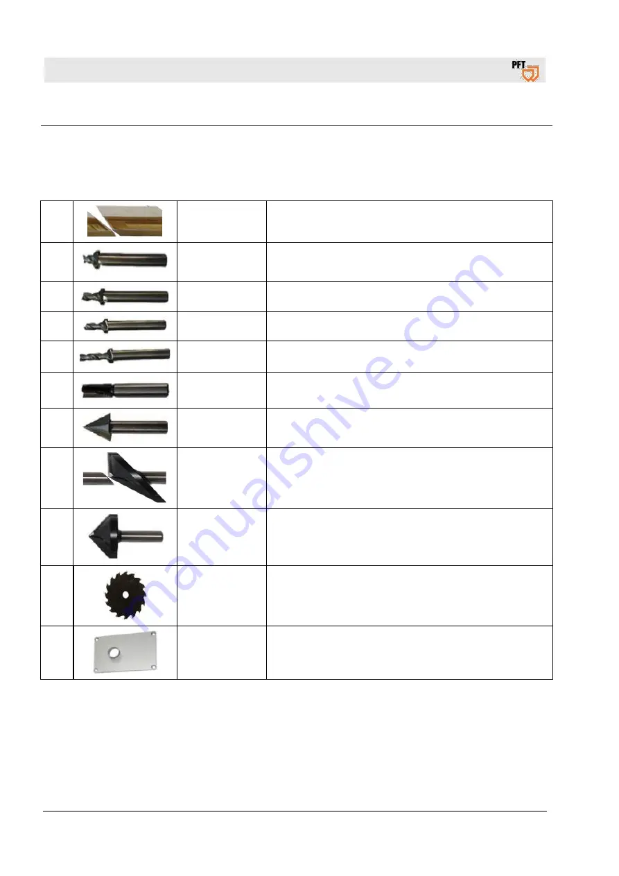 PFT 00631891 Operating Manual Download Page 46