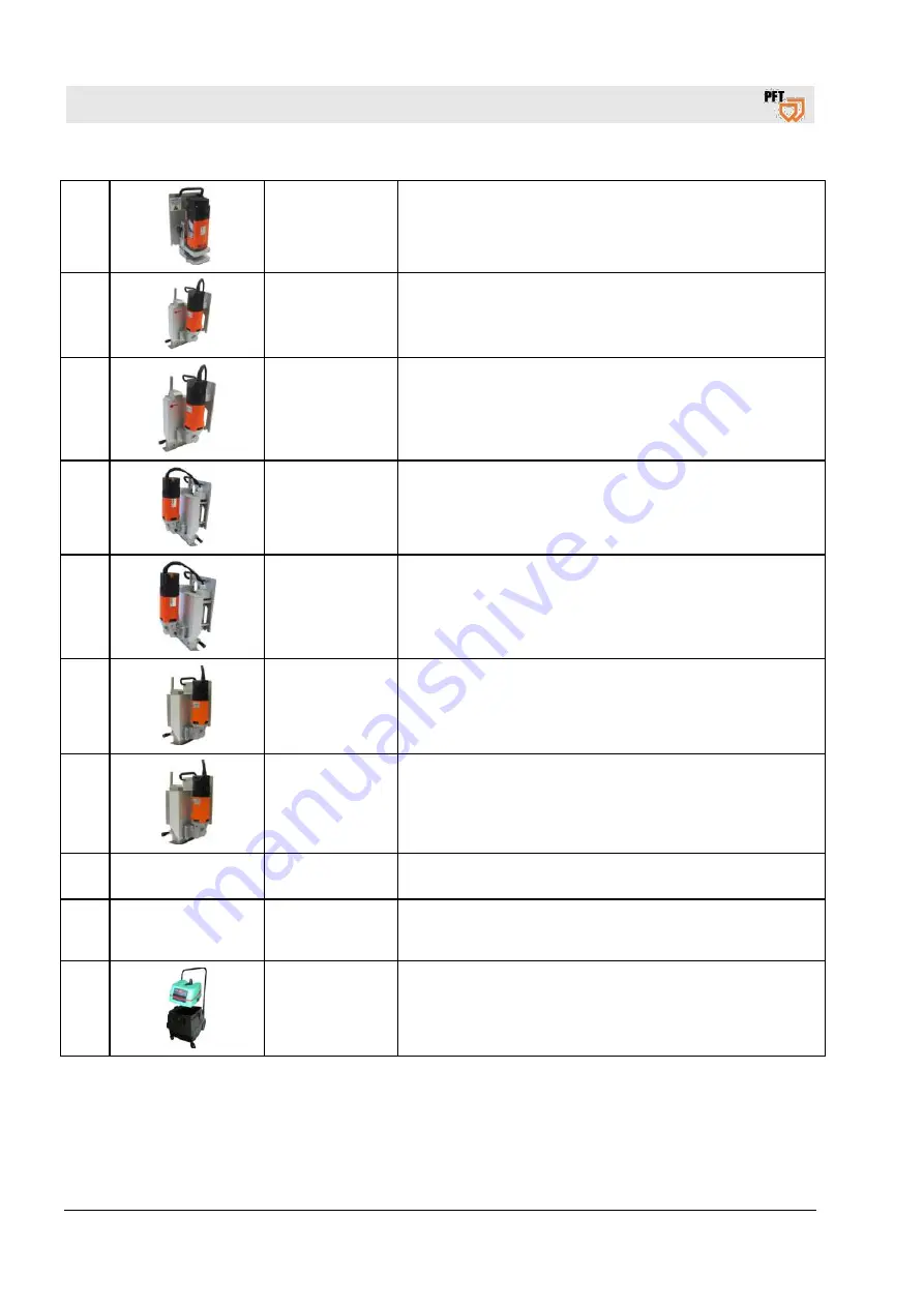 PFT 00631891 Operating Manual Download Page 48