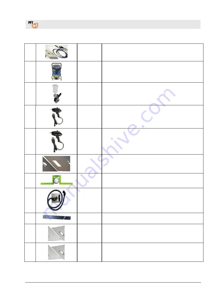 PFT 00631891 Operating Manual Download Page 49