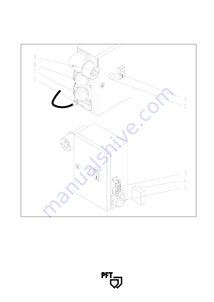 PFT HM 6 400V TITAN Operating Instructions Manual Download Page 6