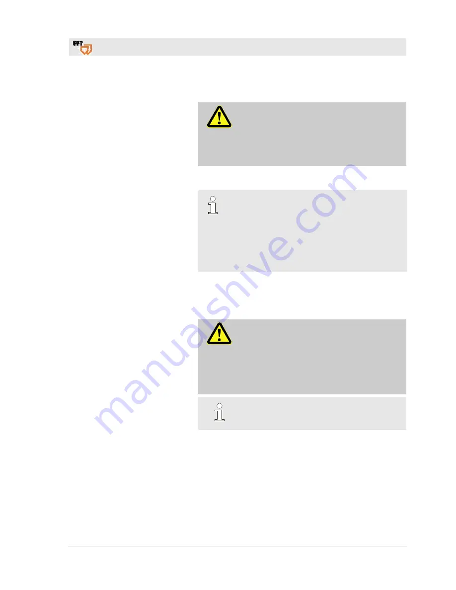 PFT LOTUS XS Operating Manual Download Page 25