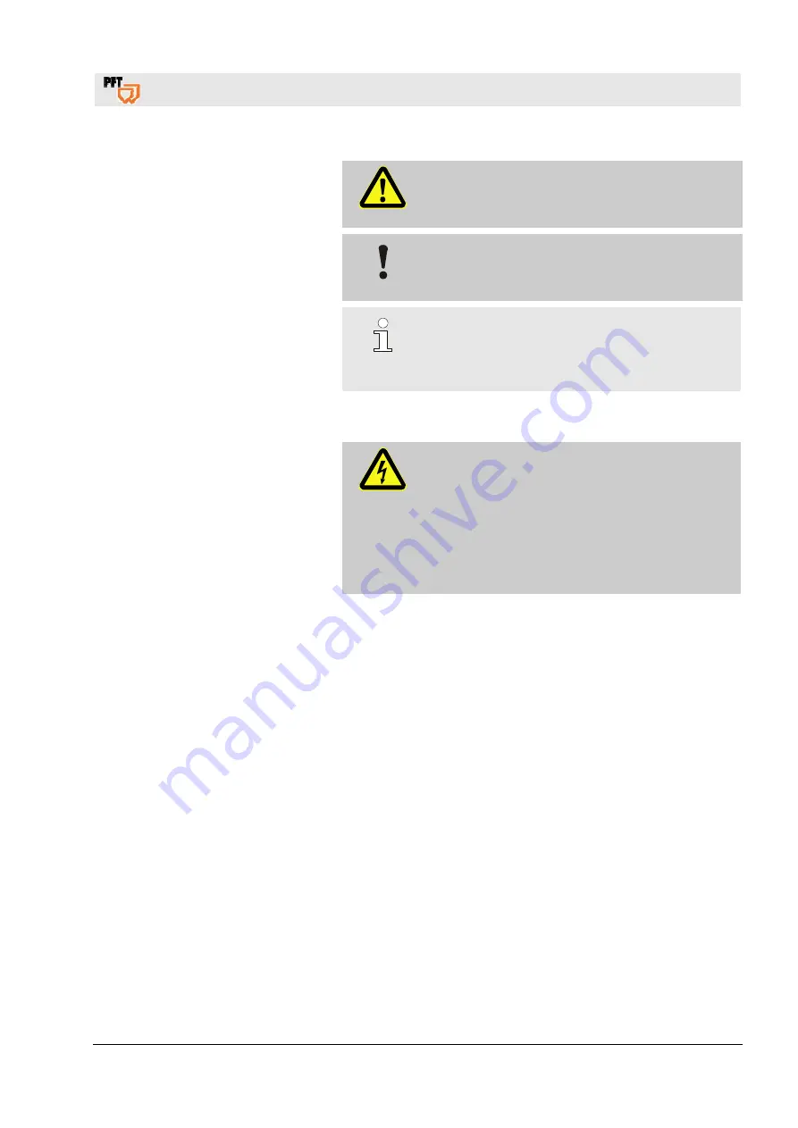 PFT ZARGOMAT pro Operating Manual Download Page 7