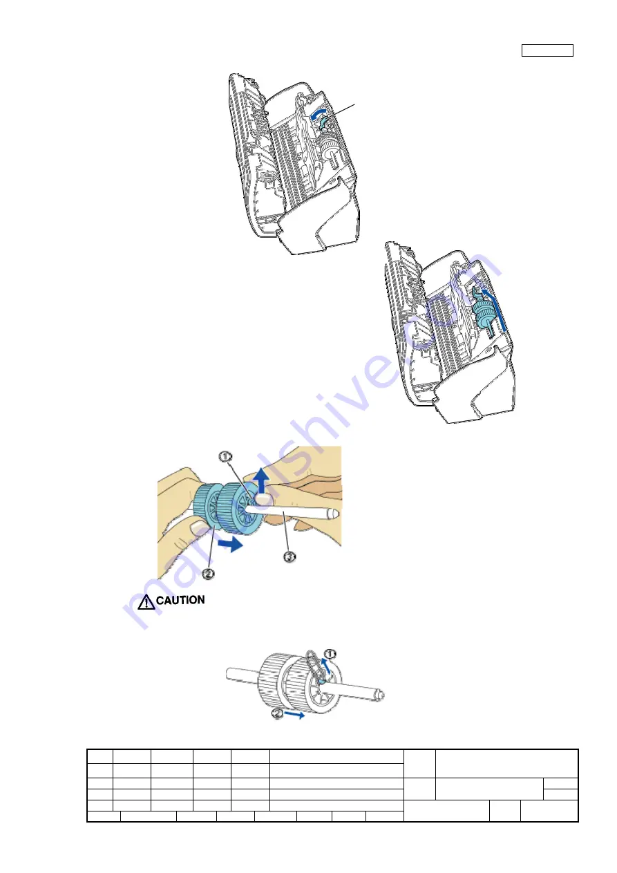 PFU Limited fi-6130 Maintenance Manual Download Page 192