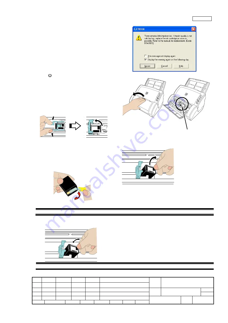 PFU Limited fi-6130 Maintenance Manual Download Page 251