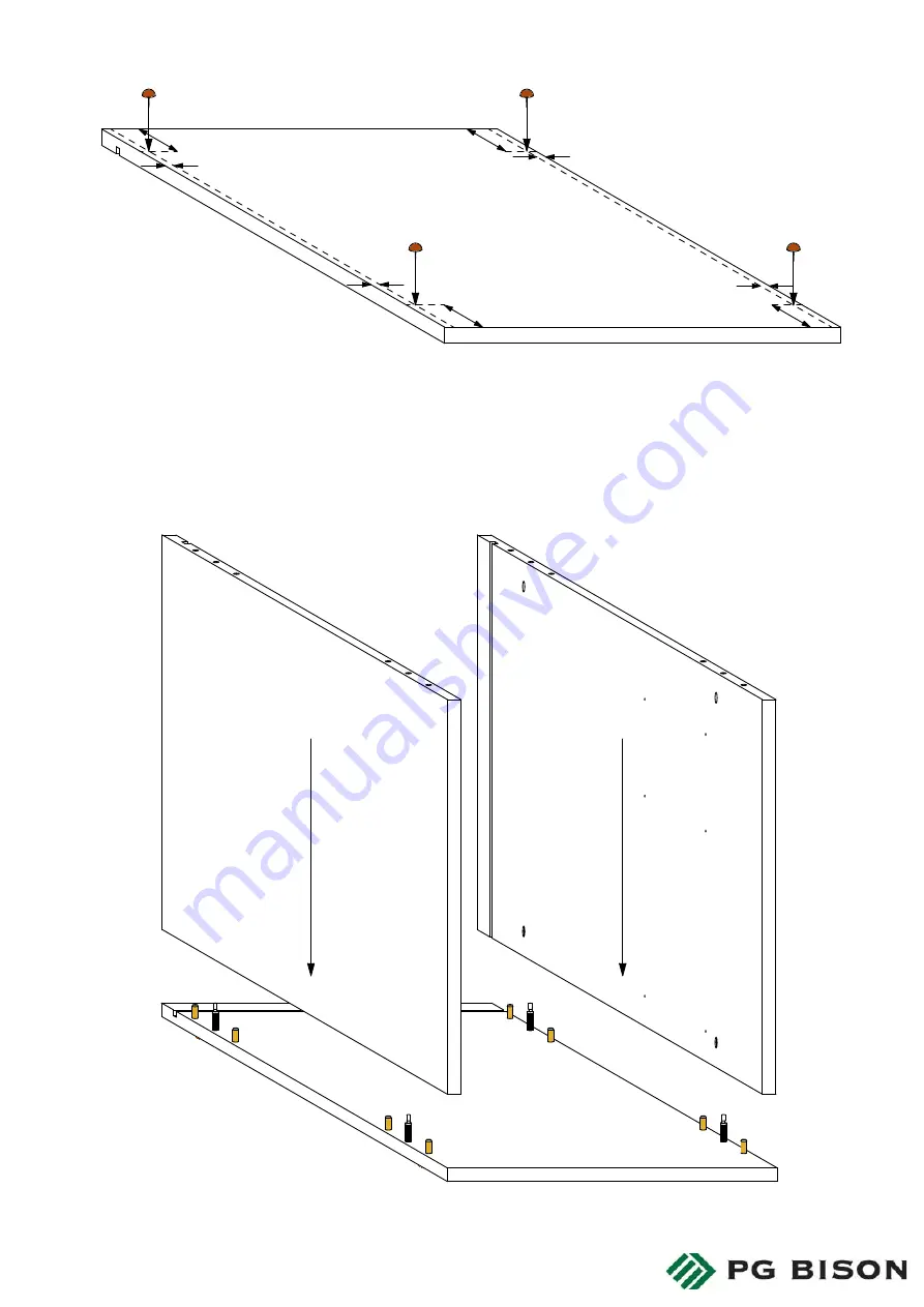 PG BISON BLUM FLATPAX 367779 Assembly Manual Download Page 5